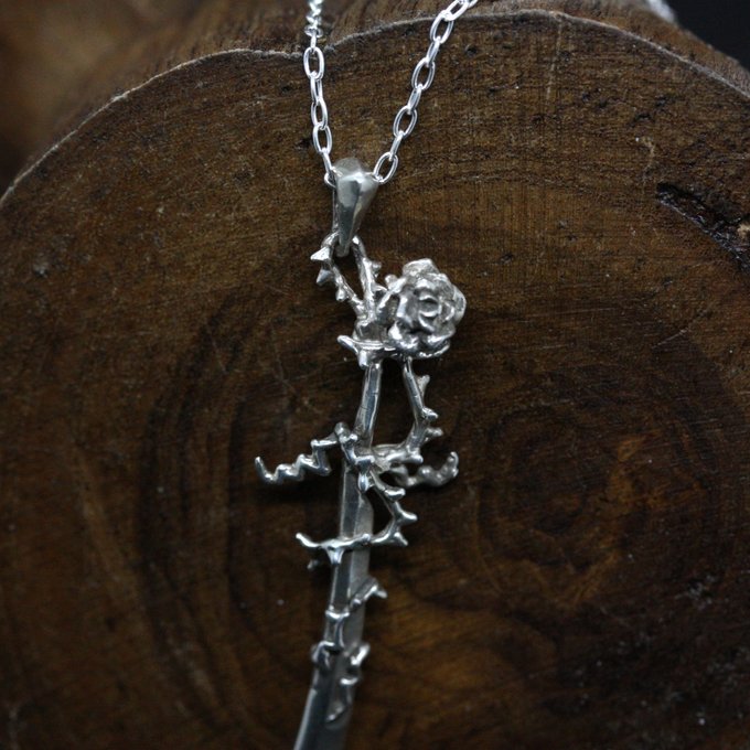 薔薇×ファルシオンネックレス - 画像 (2)