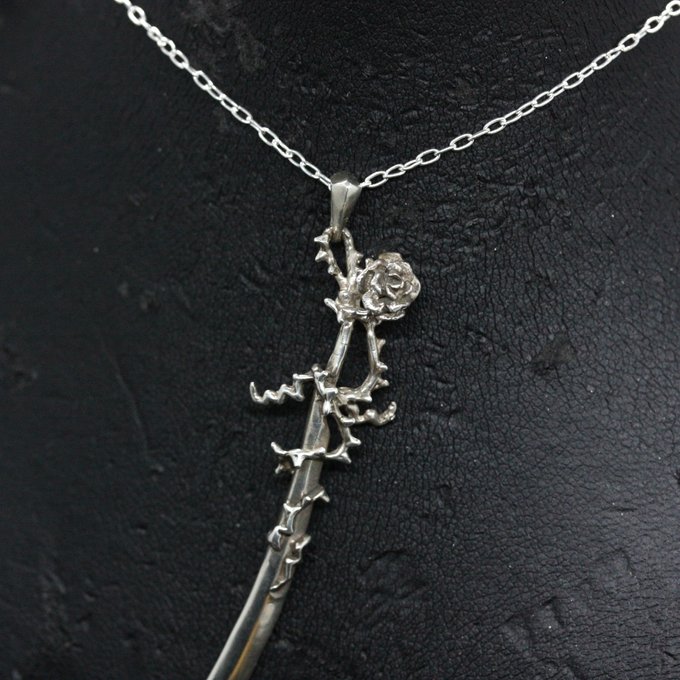 薔薇×ファルシオンネックレス - 画像 (6)