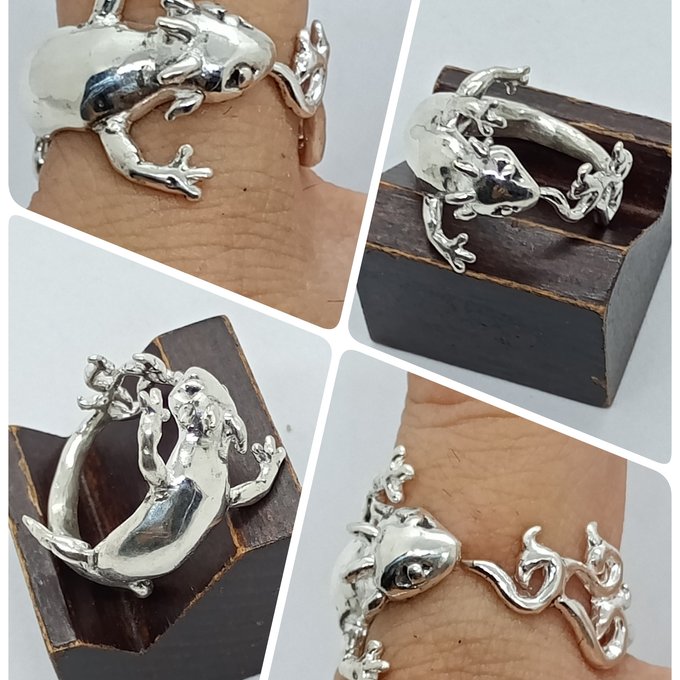 火吹くサラマンダーのリング